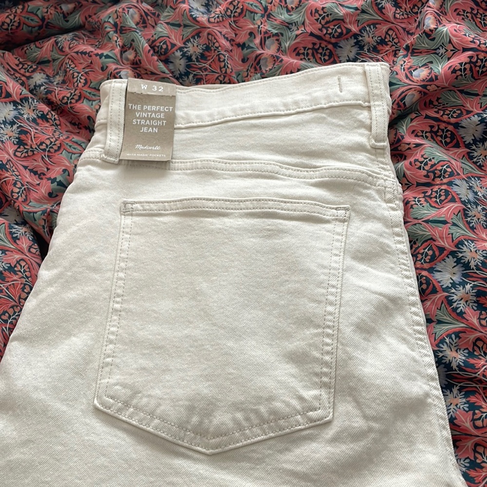 Brand new Madewell Perfect Vintage Straight